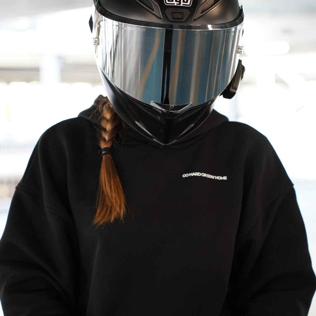 OVERSIZED HOODIE - BLACK