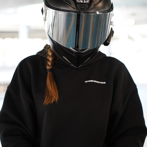 OVERSIZED HOODIE - BLACK