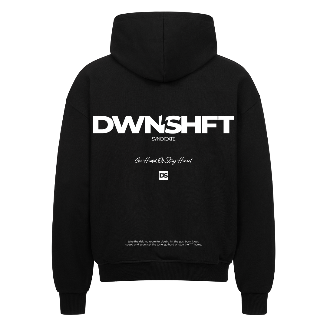 OVERSIZED ZIPPER - BLACK