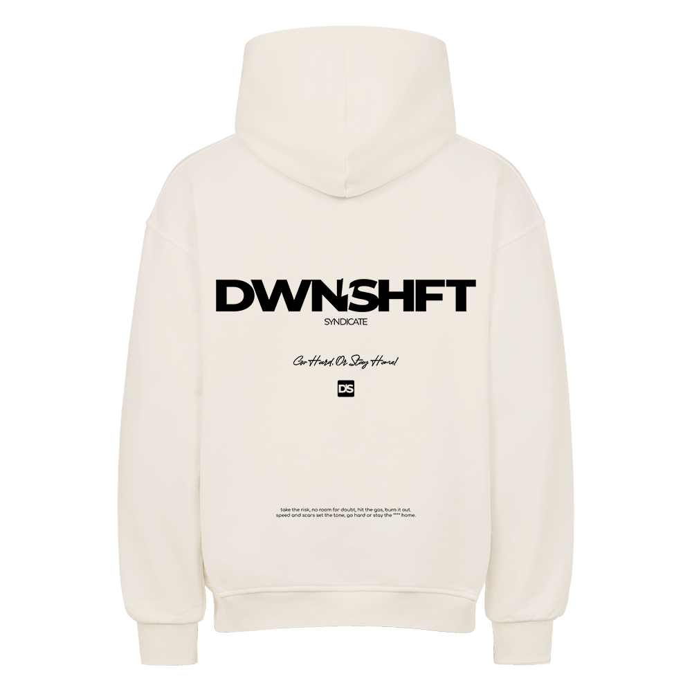 OVERSIZED HOODIE - NATURAL RAW