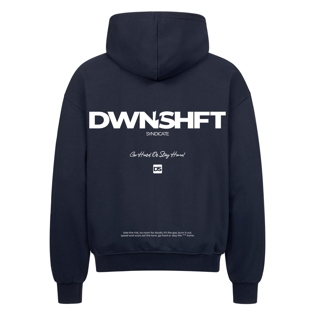 OVERSIZED ZIPPER - NAVY