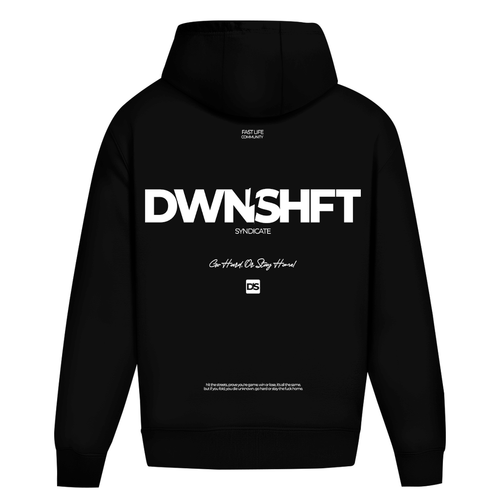 OVERSIZED HOODIE - BLACK