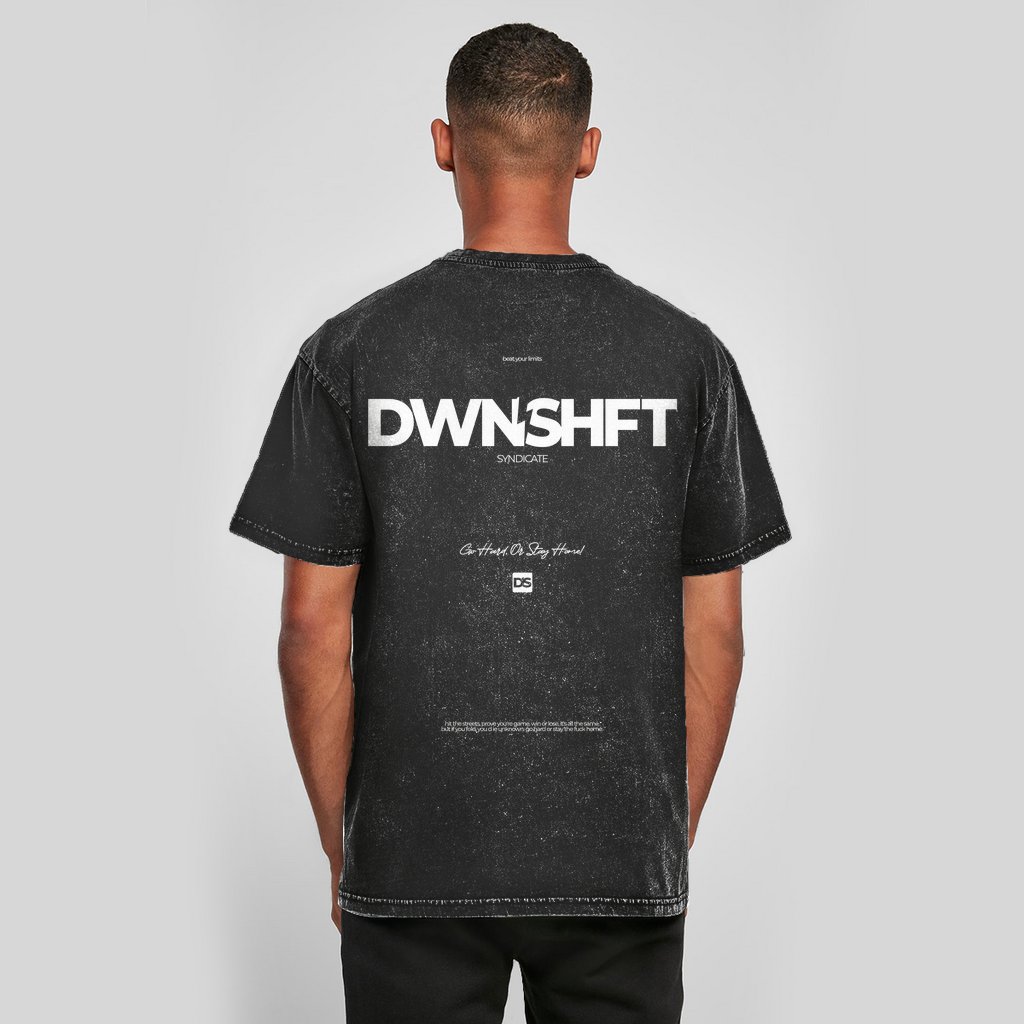 OVERSIZED TEE - WASHED BLACK